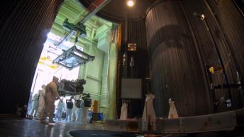 Watch: NASA Moves 2020 Rover To Mars Simulation Chamber