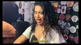 Jacqueline Fernandez first tattoo video