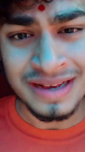 just a blooper trying to show that all pain from facials expressions _pray_type_1_2__relieved_  kishorkumar  foryou  960 X 540 