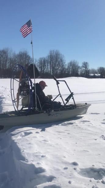 Winter Won't Stop this Kayak Cruise