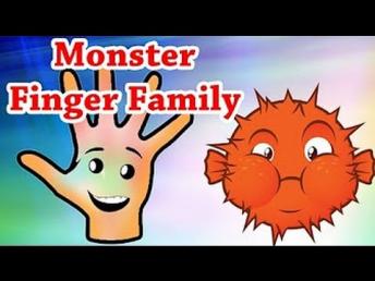 Monsters finger family | Nursery rhymes | Kids songs | Children videos | TSP Rhymes