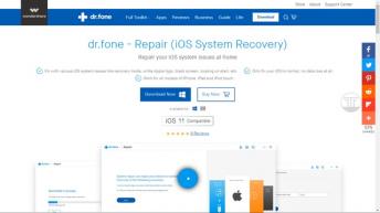 How to Repair iOS System to Fix iOS Stuck Issues With dr.fone