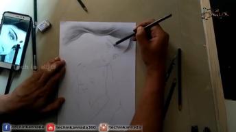 ವಿಶ್ವ ತಾಯಂದಿರ ದಿನ ಬಿಡಿಸಿದ ಈ ಚಿತ್ರ |Mothers day special sketch video