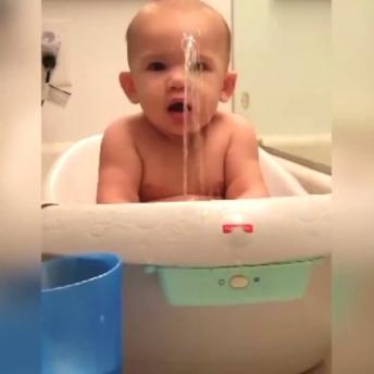 Cute babies having a fun time playing 