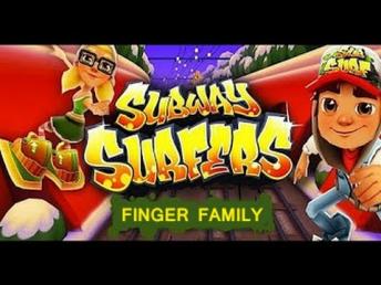 Subway Surfers FINGER FAMILY SONGS || Latest KIDS NURSERY RHYMES ||TSP Kids Rhymes