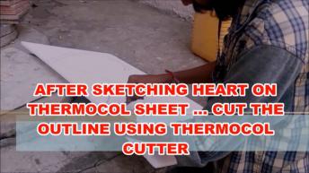 THERMOCOL DECORATION