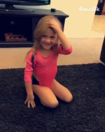 Collab copyright protection - little girls hits head couch