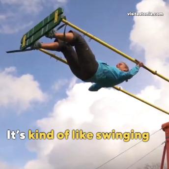 Swinging In Estonia Is No Child's Play
