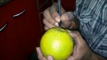 CREATIVITY ON ORANGE PEEL