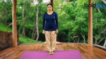 Yoga: कमर पतली और पीठ मजबूत करेगा उत्थिष्ठ त्रिकोणासन