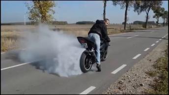 Bike stunts|Burnout videos