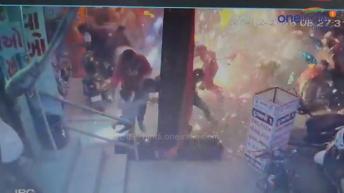 क्रिसमस डे के सेलिब्रेशन पर हुआ बैलून ब्लास्ट, भगदड़ में घायल चार की हालत गंभीर