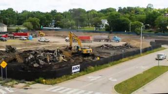 AUCH Construction Headquarters  Timelapse Video