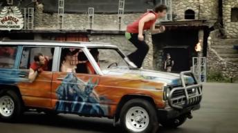 Crazy unbelieveable Stunt Show  