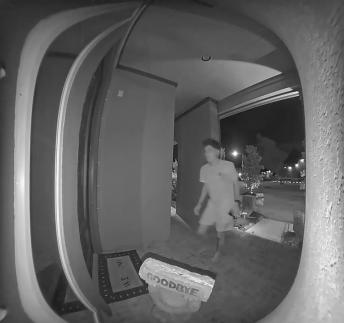  Hilarious door cam footage captures drunk boy's wall-hitting adventure 