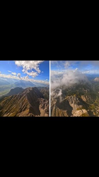 Cloud surfing looks like a fun & mesmerizing activity 
