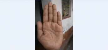 Long Progress line Coming from Life Line