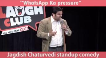 WhatsApp Ka pressure|Best Whatsapp Funny video |Best Standup comedian Jagdish Chaturvedi