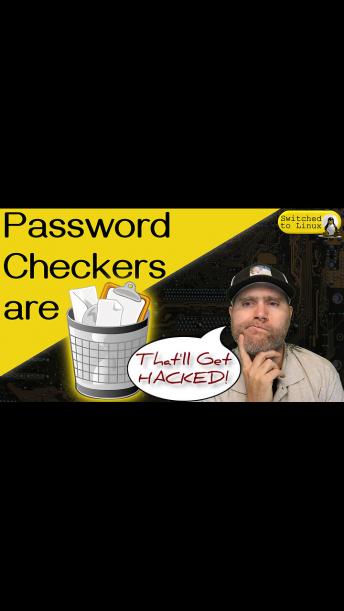 Password Checkers are Garbage