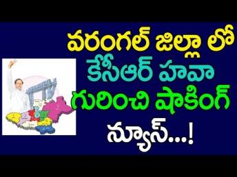 వరంగల్ జిల్లా లో కేసీఆర్ హవా గురించి షాకి
