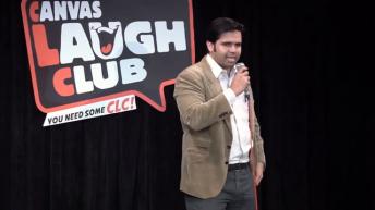 Naye ads se pareshan  Hindi stand up comedy Video|Canvas laugh club 2018 Dr.Jagdish latest comedy