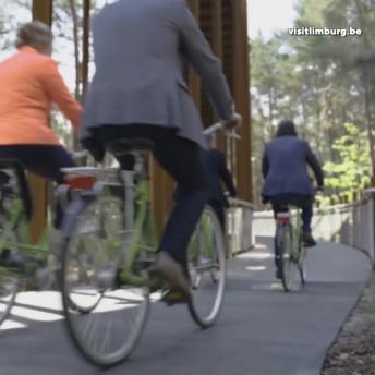 Belgium Just Opened A Divine Cycling Path Inside A Forest