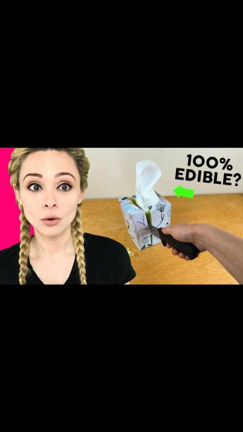 100% Edible Tissue Box CAKE This is how it's done!