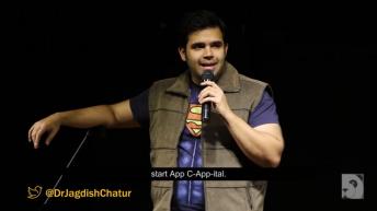 There is an app for everything  Dr. Jagdish Chaturvedi: Stand up comedy India