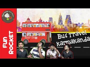 Bus Travel Karmakanda Latest Kannada Funny Short Film | Fun Rocket Episode 7 | Comedy Videos Kannada