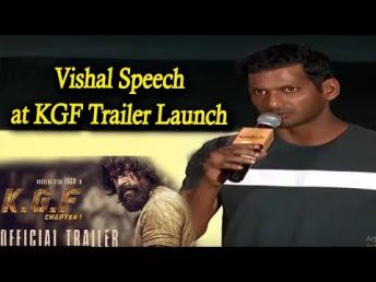 Vishal Speech @KGF Trailer Launch | Kgf Kannada Movie | Top Kannada Originals