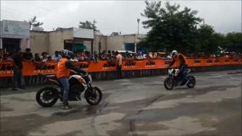 Unbelieveable bike stunts.
