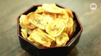 Banana Chips Recipe In Hindi | केले के कुरकुरे चिप्स | Banana Thin and Crispy Wafers | Harsh Garg