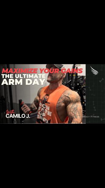 Transform Your Arms with This Arm Day Workout | Transforma tus Brazos con este Entrenamiento