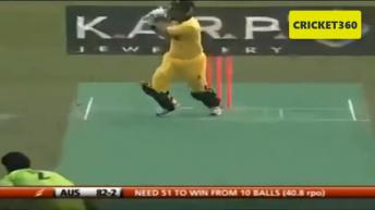 Aus Need 51 OFF 10 Balls |Thrilling Finish in Cricket History | Australia VS Pakistan | Cricket360