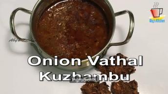 Onion Vathal Curry | South Indian Recipes | Abys Kitchen