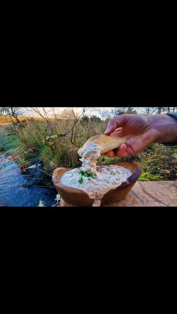 Delicious Argentinian Empanadas with beef baked in nature | ASMR cooking (Relaxing Sounds, 4K)