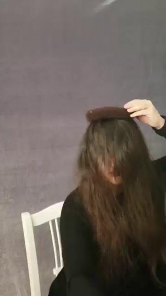 First attempt at Gibson Girl hair using timelapse!!