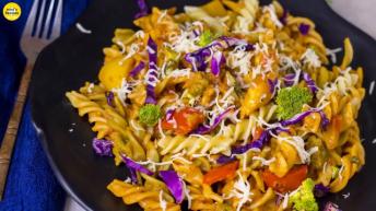 पास्ता बनाइये बिलकुल आसान तरीके से घर पे मिलने वाली सामग्री से  Red Sauce Pasta  Mintsrecipes