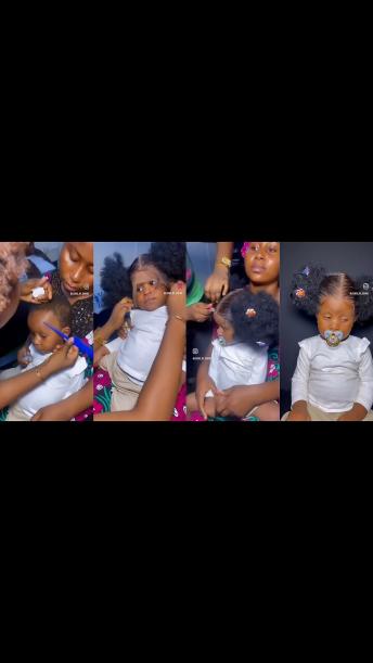 Black Women Stand Around Smiling While Installing A Lace front Wig On An Infant! Is This OK