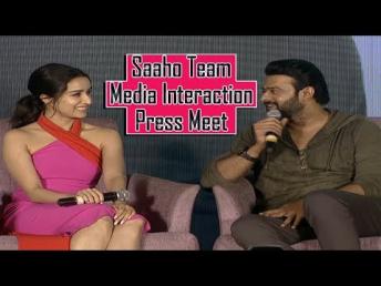 Saaho Team Media Interaction Press Meet | Prabhas | Shraddha Kapoor