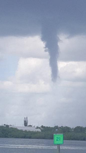Funnel Cloud Forming in Florida
