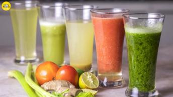 5 सुपर फ़ास्ट वजन घटाने के ड्रिंक्स थोड़े से सामग्री से | 5 Weight Loss Drinks