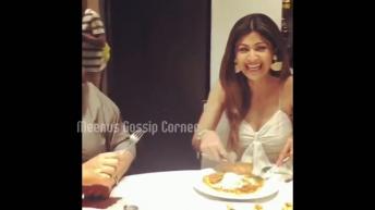 Shilpa Shetty Sunday Binge in Barcelona | Apple Crepe Cake  Dulce de Leche | Meenu's Gossip Corner