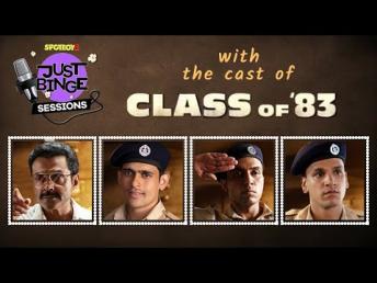 Just Binge Sessions With ‘Class Of 83’ Cast | Bobby Deol | SpotboyE