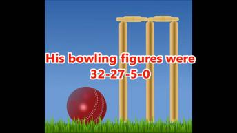 CRICKET INTERESTING FACTS