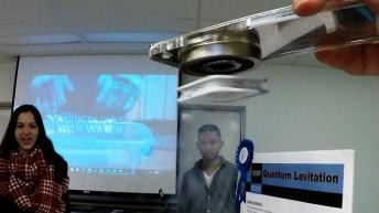 Young scientist demonstrates the impossible: Levitation