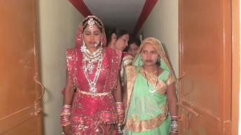 दुल्हन की एंट्री   देहाती शादी