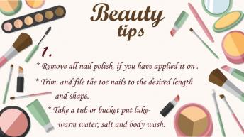 Salon Pedicure @ Home | 1min Tips