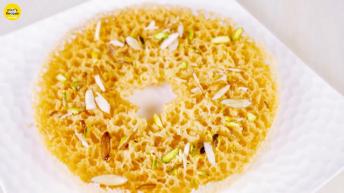 स्वादिष्ट घेवर बनाइये इस दिवाली घर पर | Ghevar Recipe in Hindi | Indian Dessert