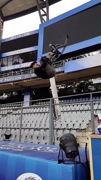 performing for Mumbai Indians